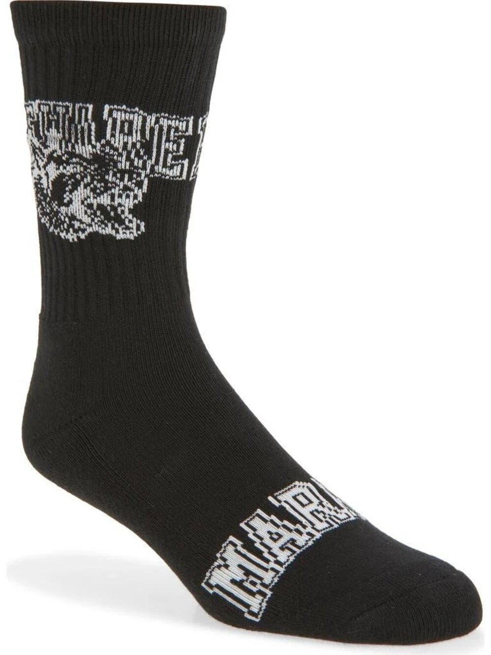 Market Studios "Beware" Crew Socks